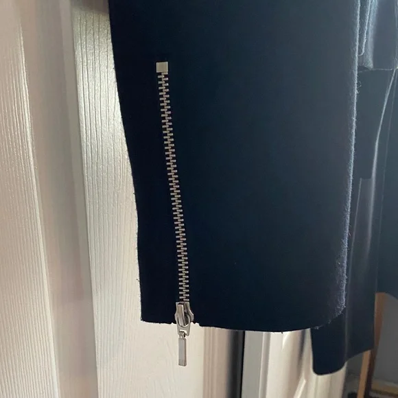 Long Tall Sally size 12 Black Women's Pantsuit with Zipper Detail - Picture 4 of 16